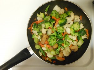 Frozen vegetables hold the same nutritional value as fresh vegetables.