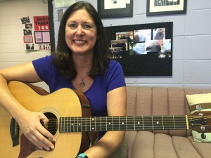 Natalie Wlodarczyk, an active musician in the Springfield community. 